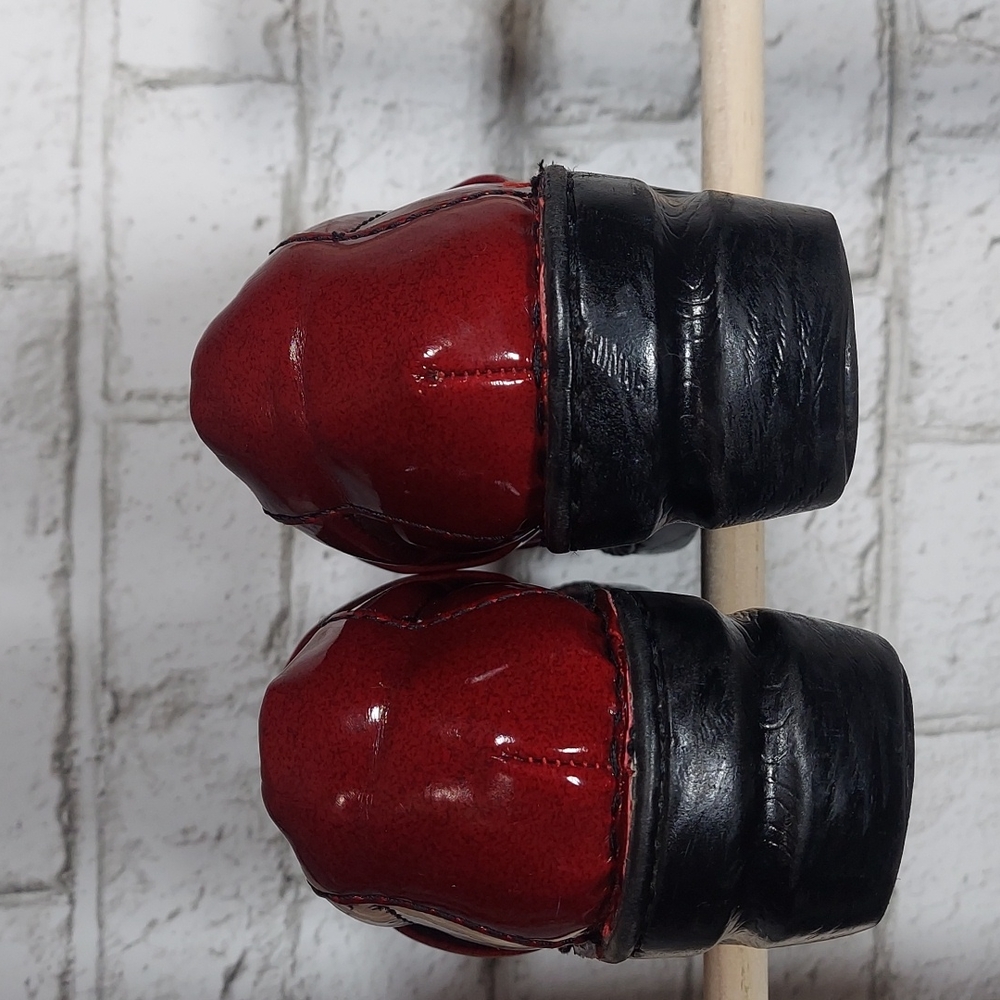 BOC Born Concept red patent leather clogs - Picture 4 of 5